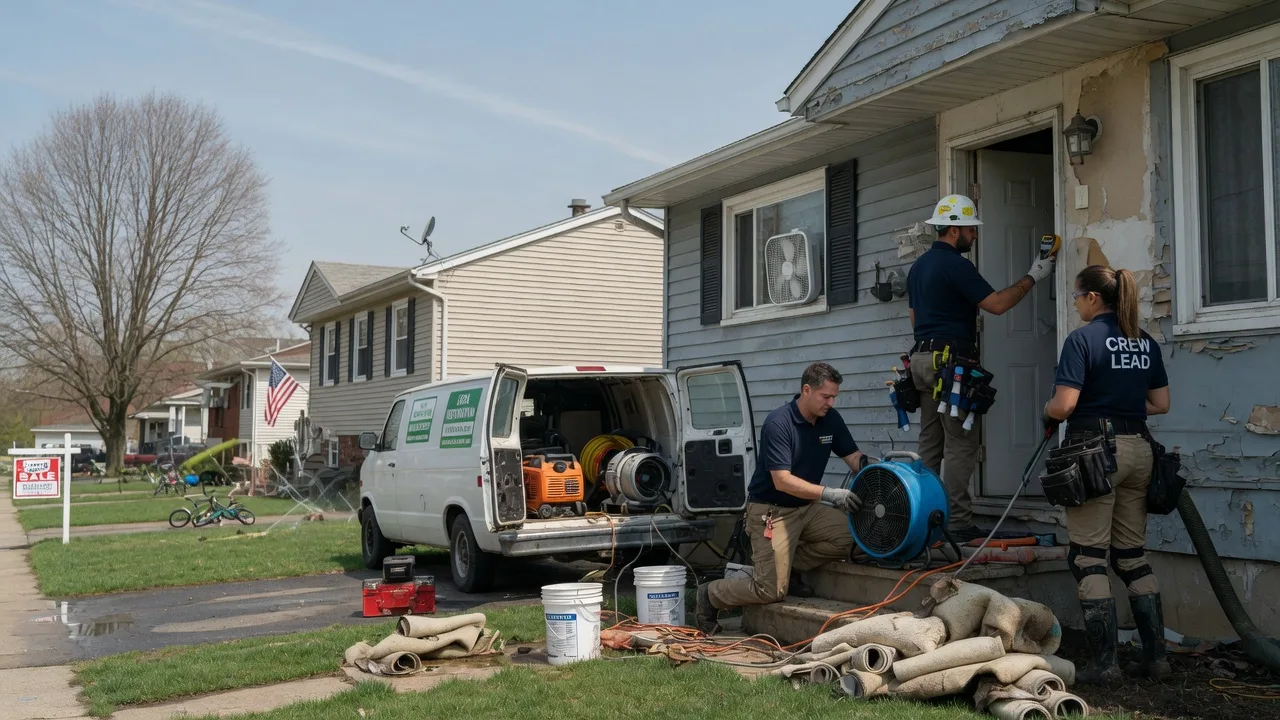 Flood Cleanup in Nanticoke, PA near me